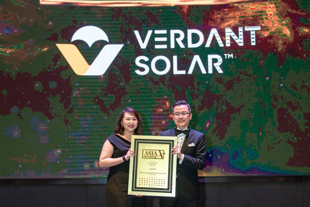 Verdant Solar 荣获亚洲纪录认证 —— 荣膺"2025年住宅太阳能EPCC增长最快公司"殊荣