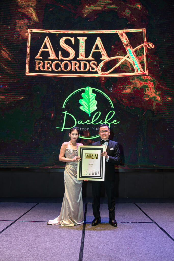 Daelife Green Plus Recognised by Asia Record