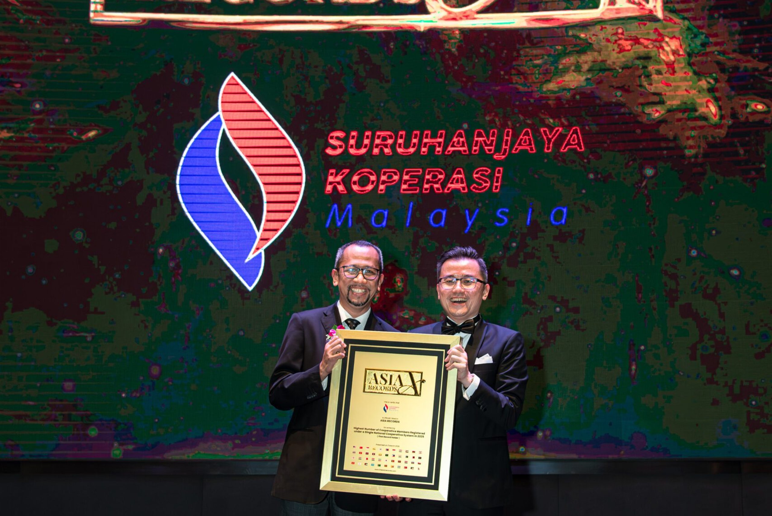 马来西亚合作社委员会（SKM）荣获亚洲纪录认证 —— 荣膺"2025年单一国家合作社体系注册社员人数最多"殊荣