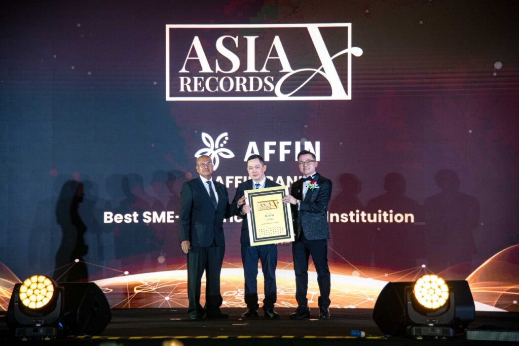 Affin Bank Asia Record recognition