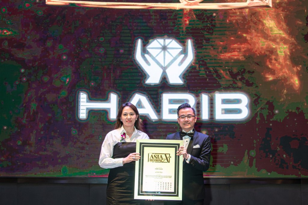Habib Jewels 荣获亚洲纪录认证 —— 荣膺"2025年拥有逾六十年工艺传承的最杰出传承珠宝品牌"殊荣